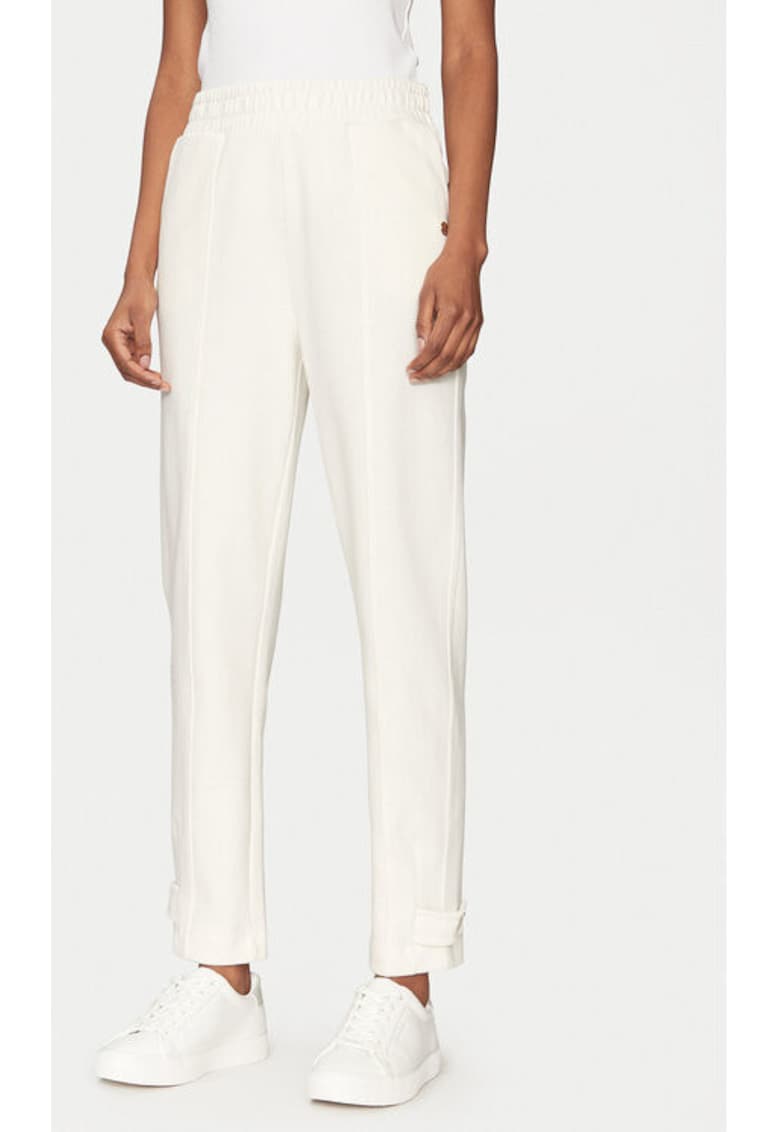 Pantaloni dama - 305182876 - Bumbac/Poliester - Bej