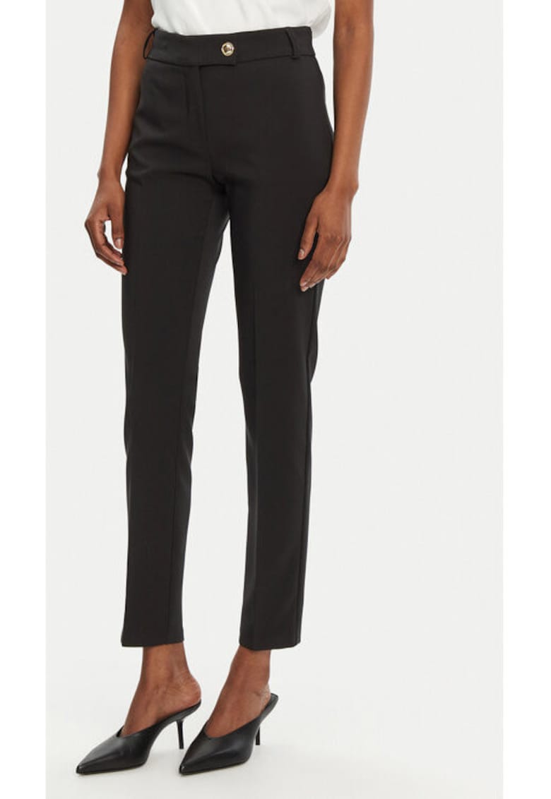 Pantaloni dama -  305266033 - Poliester - Negru