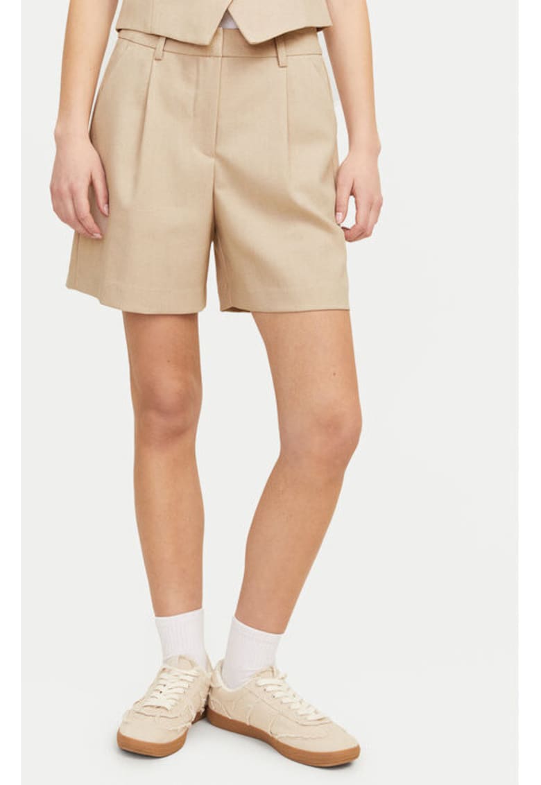 Pantaloni scurti dama -  304703355 - Poliester - Bej