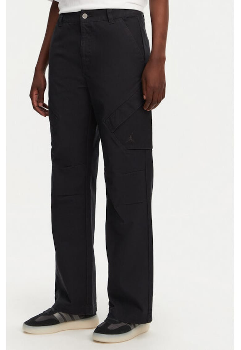 Pantaloni dama -  305365408 - Bumbac - Negru