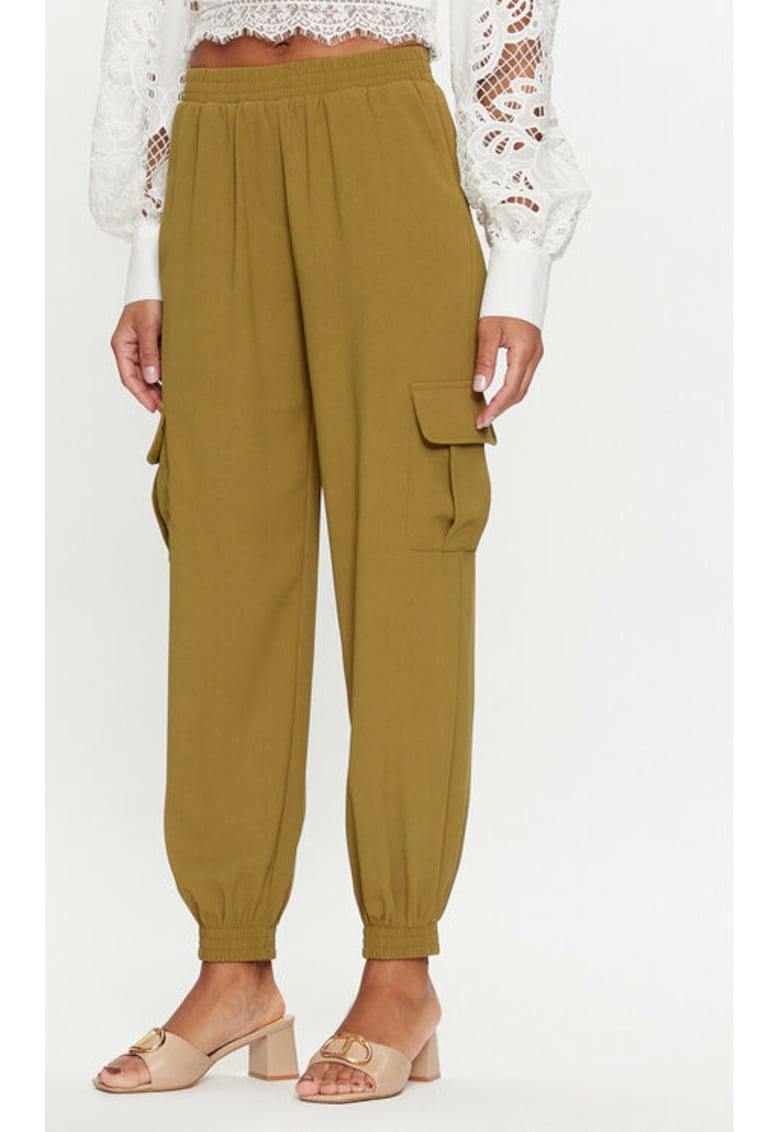 Pantaloni dama -  303614522 - Poliester - Multicolor