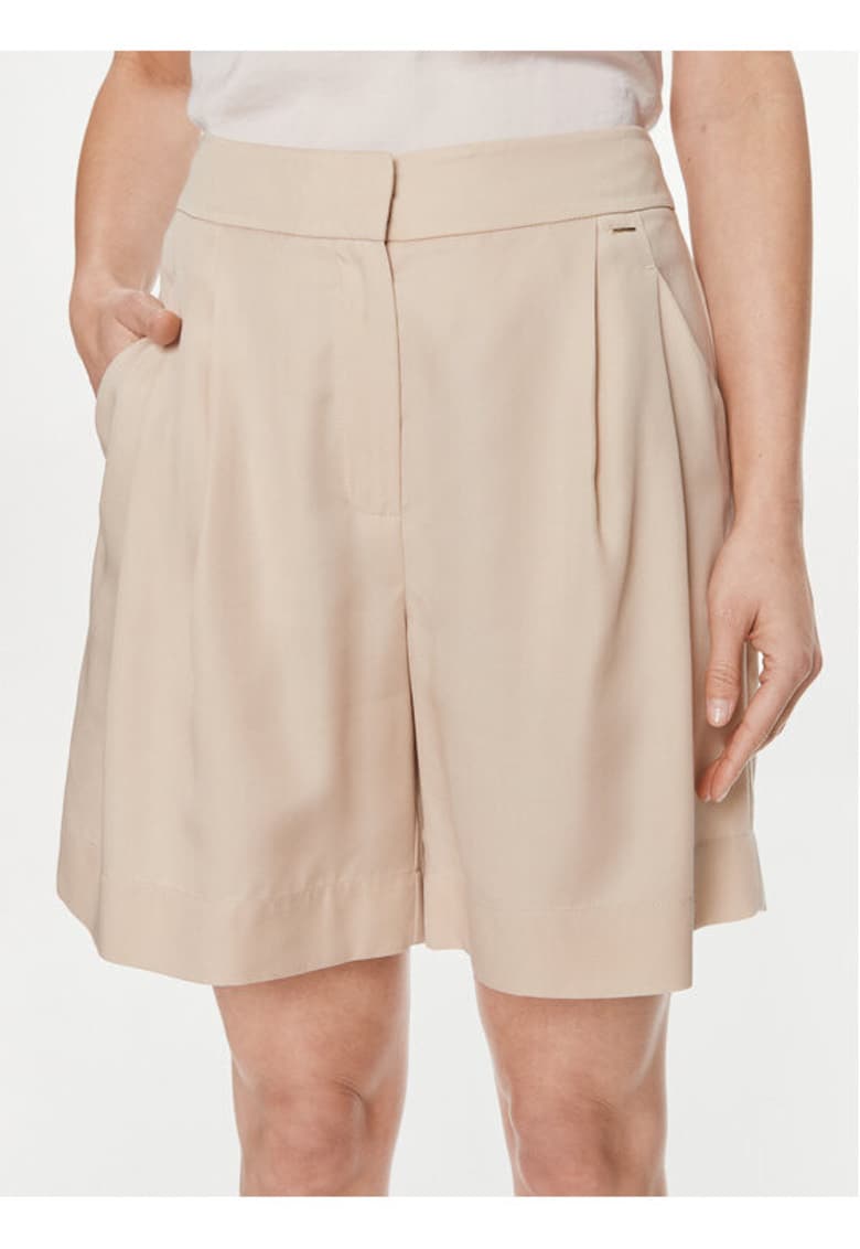 Pantaloni dama - 303931230 - Lyocell - Bej