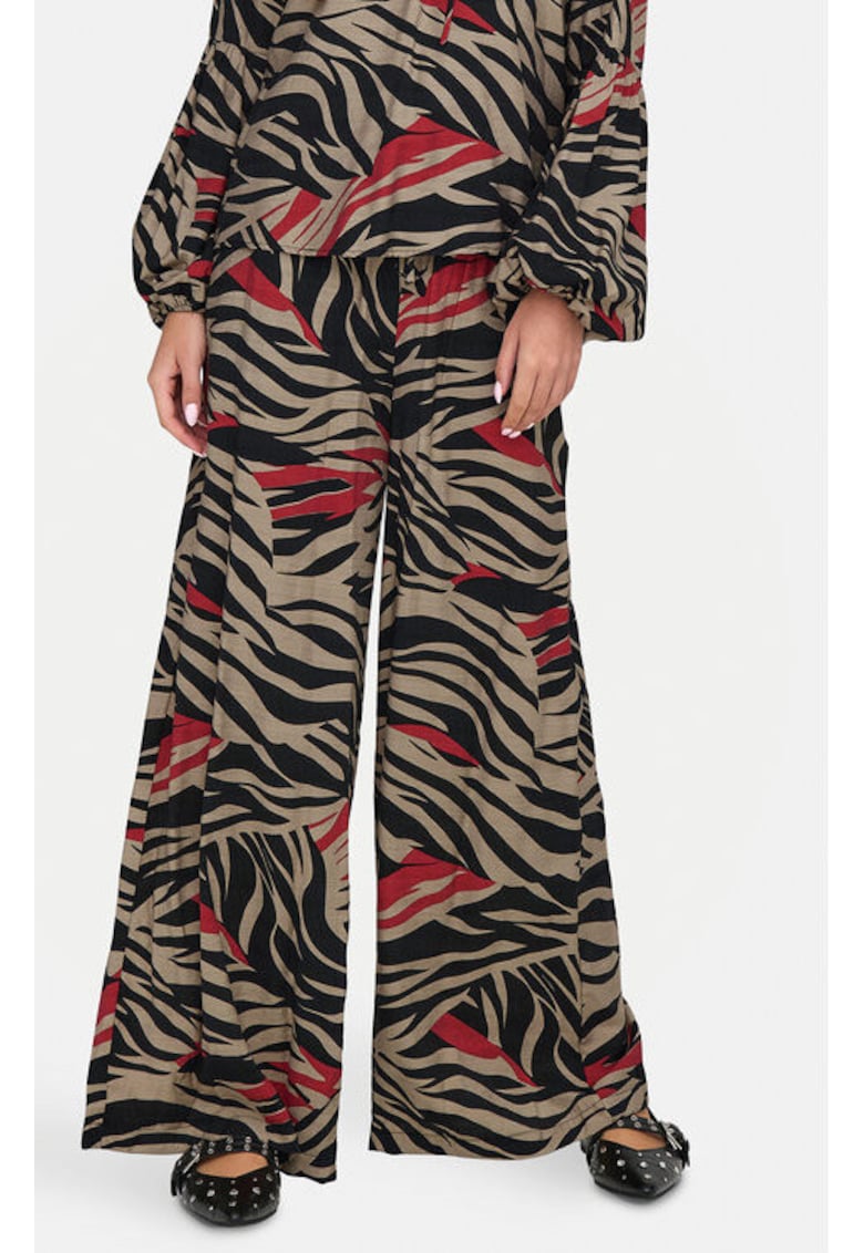 Pantaloni dama -  304913303 - Viscoza/Nylon - Multicolor