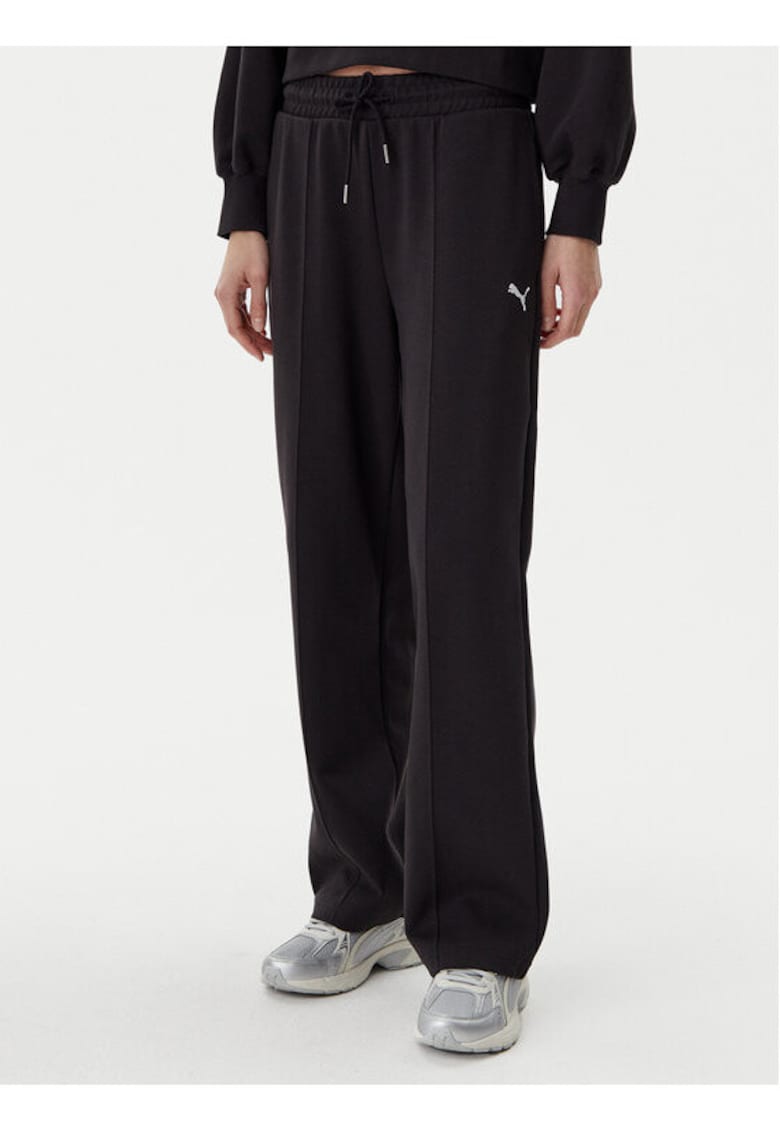 Pantaloni dama -  304577000 - Bumbac/Poliester reciclat - XL INTL - Negru