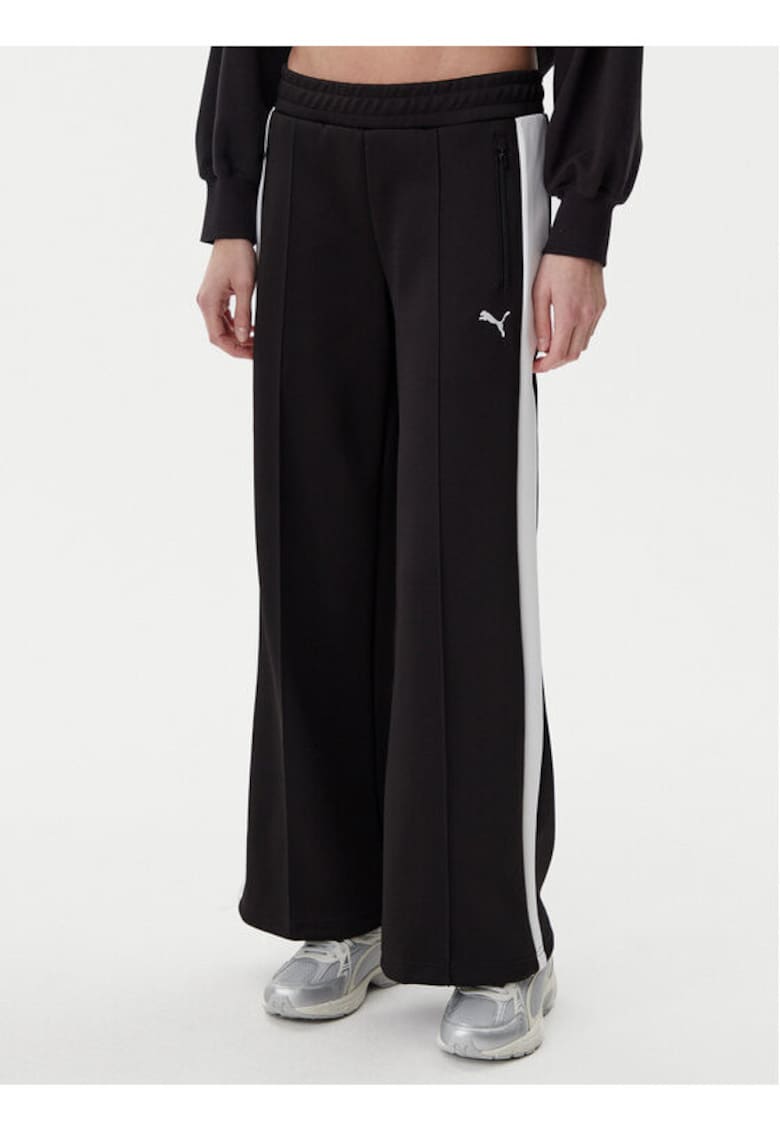 Pantaloni dama - 304577208 - Poliester reciclat/Bumbac - XL INTL - Negru