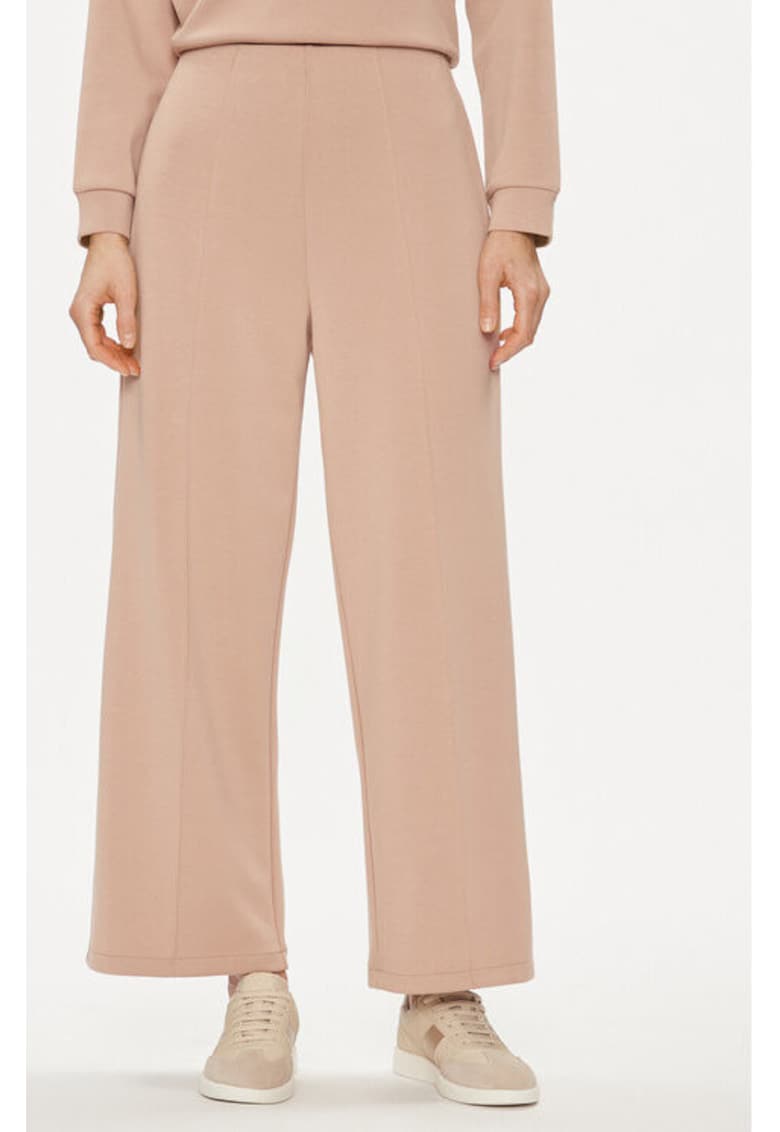 Pantaloni dama - 303812485 - Poliester/Viscoza - Bej - Bej