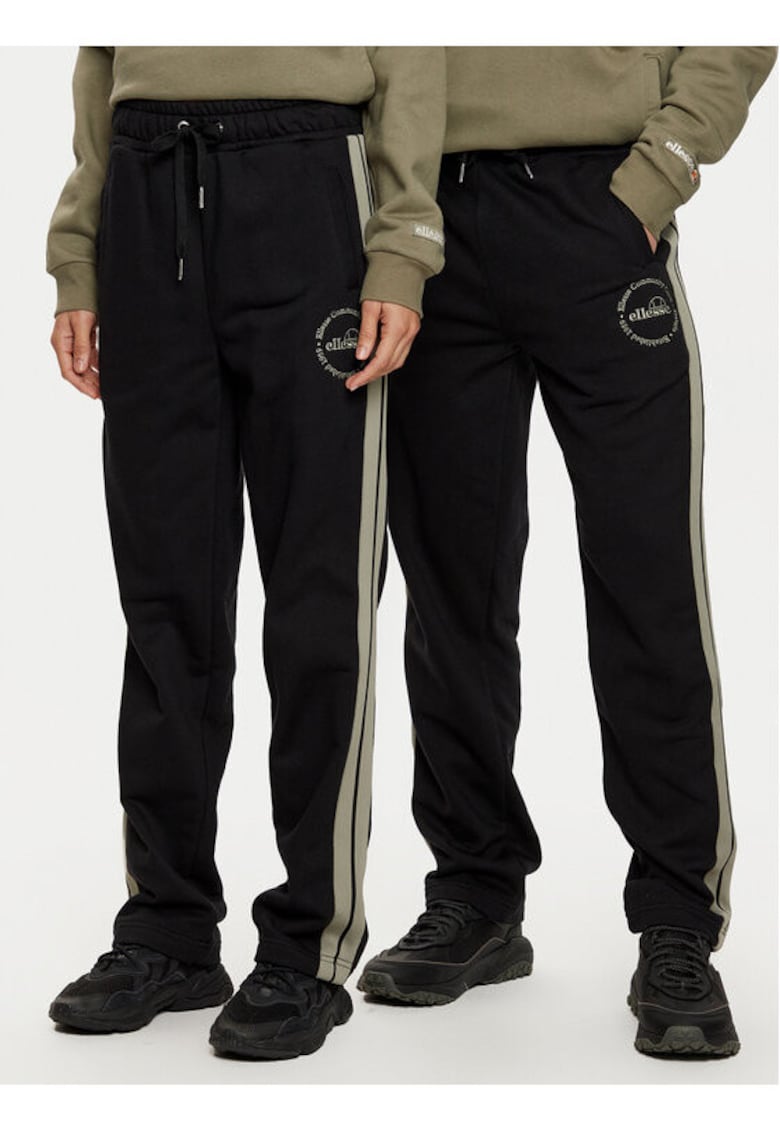 Pantaloni unisex -  304636691 - Bumbac/Poliester - Negru