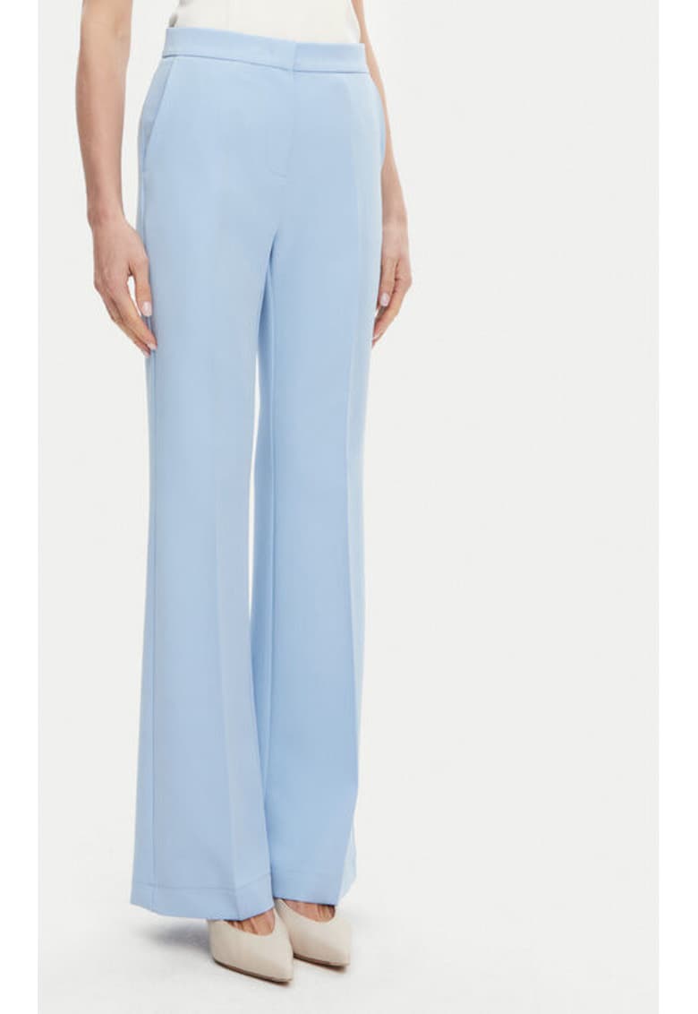 Pantaloni dama -  305406484 - Poliester - Albastru