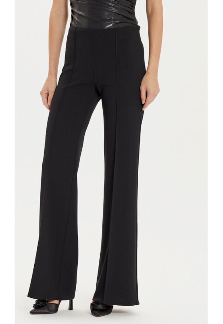 Pantaloni dama -  304891212 - Poliester - Negru