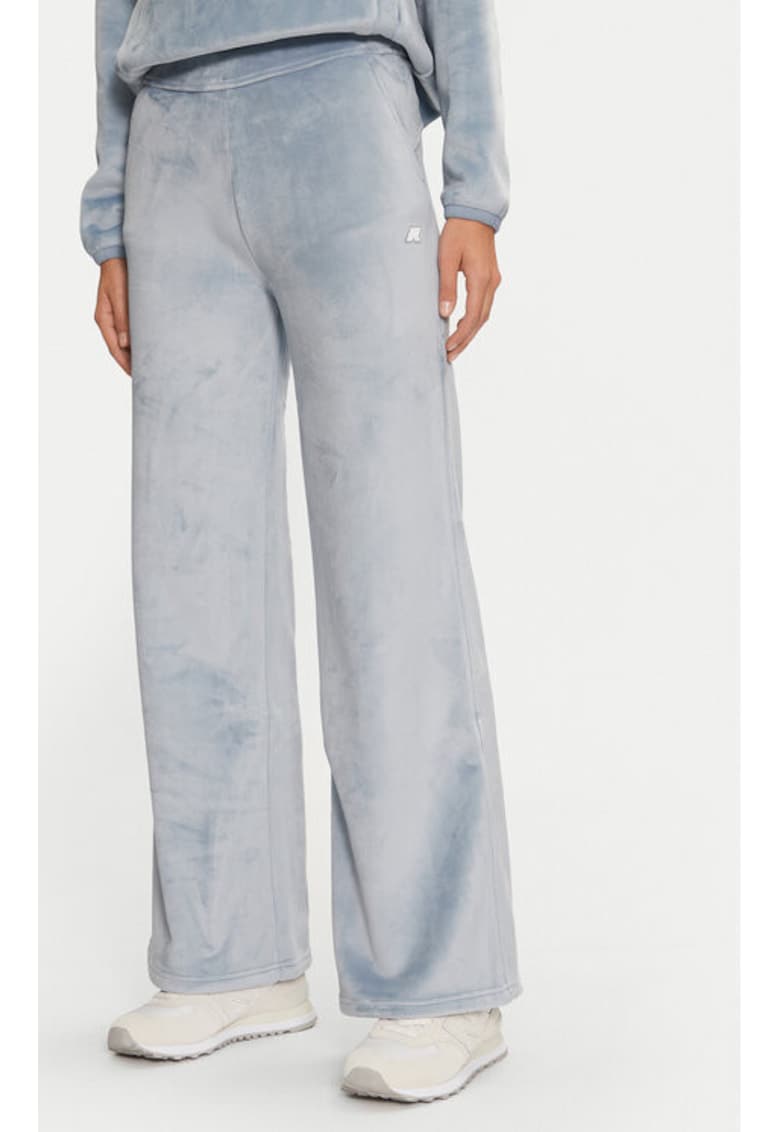 Pantaloni dama -  304584787 - Poliester - Albastru