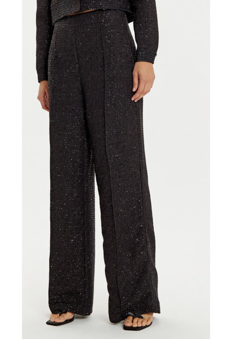 Pantaloni dama - 304911125 - Poliester - Negru Pantaloni dama - 304911125 - Poliester - Negru