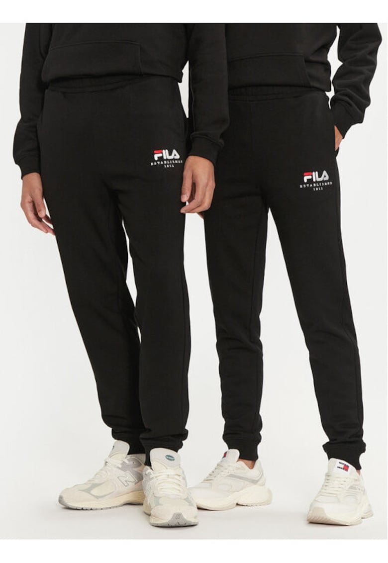 Pantaloni unisex - 304600579 - Bumbac/Poliester - L INTL - Negru