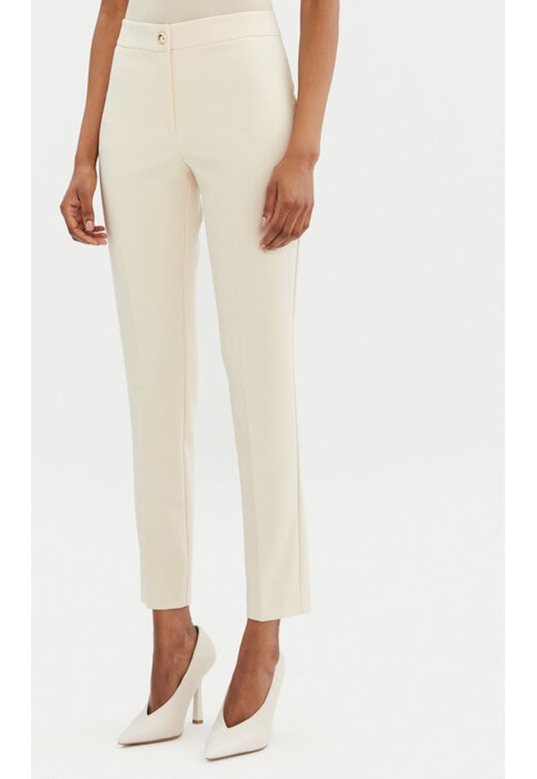 Pantaloni dama -  305265951 - Poliester - Bej