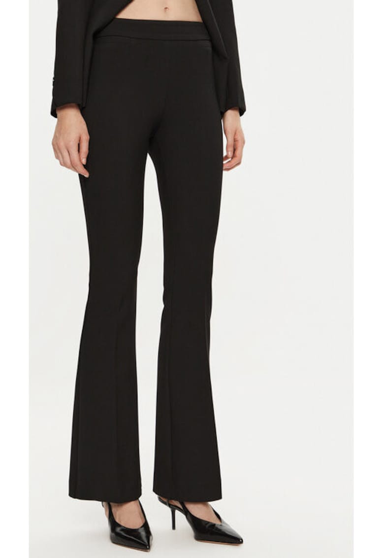 Pantaloni dama -  304362408 - Poliester/Viscoza - Negru