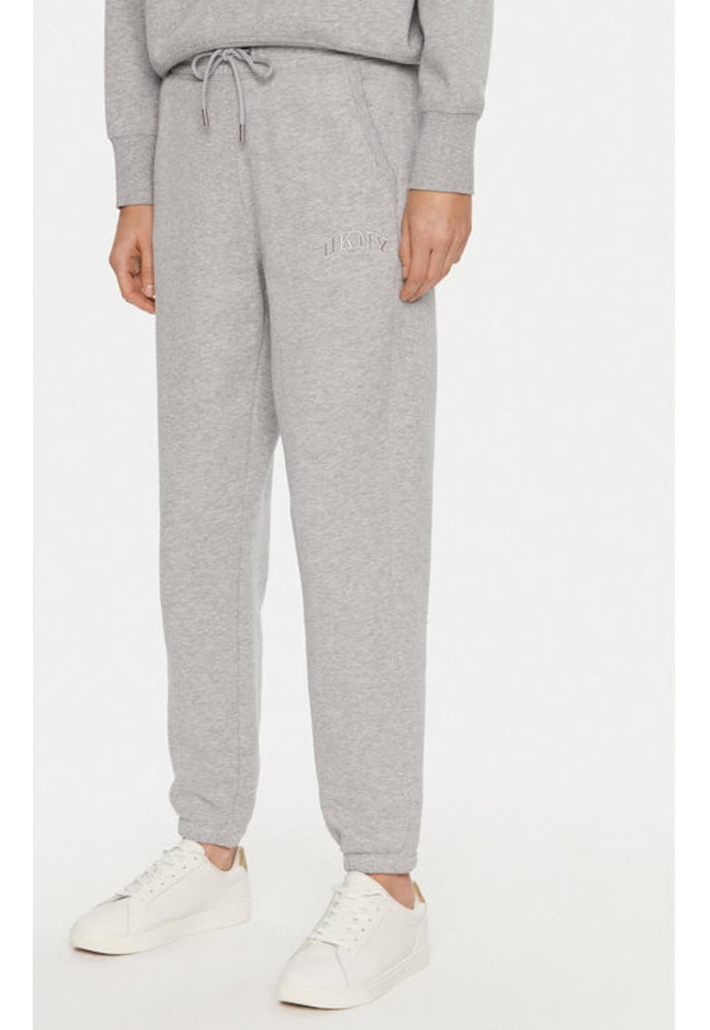 Pantaloni dama - 304197963 - Bumbac/Poliester - L INTL - Gri