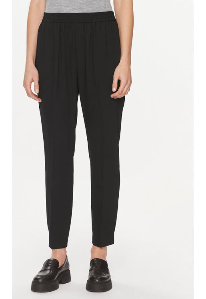 Pantaloni dama -  304007682 - Poliester - 36 EU - Negru