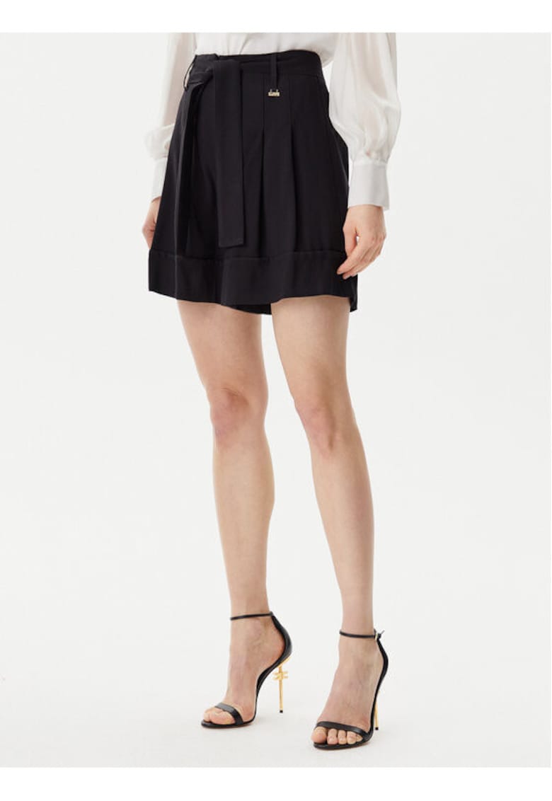 Pantaloni scurti dama -  305291028 - Viscoza - Negru