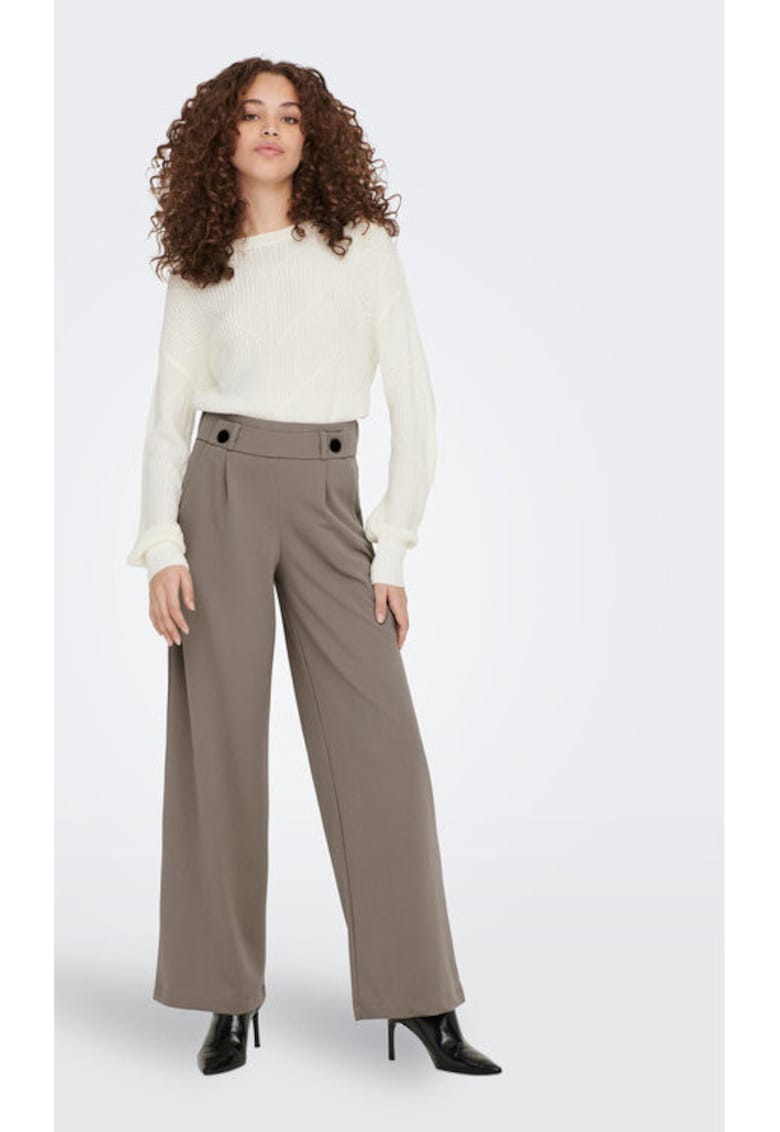 Pantaloni dama -  301833079 - Poliester - Bej0