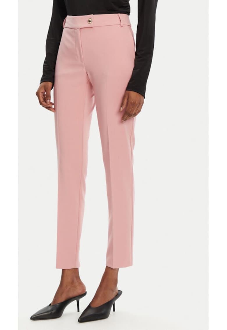 Pantaloni dama - 305266064 - Poliester - Roz Pantaloni dama - 305266064 - Poliester - Roz