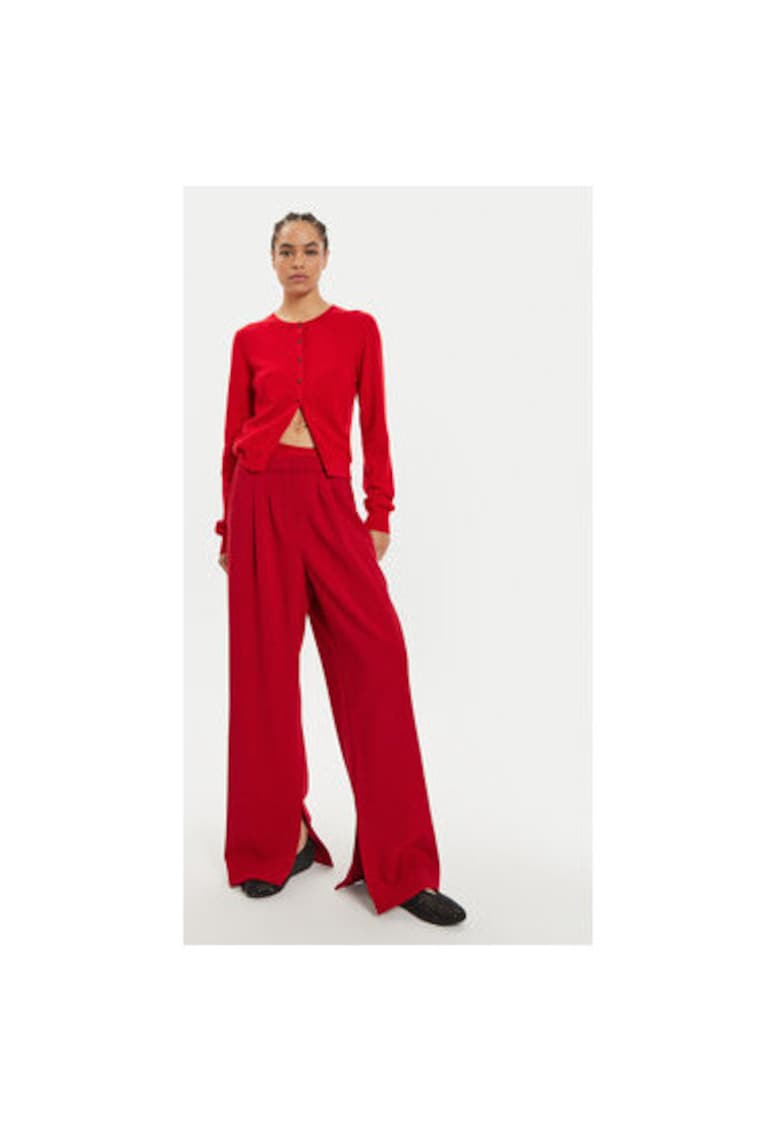 Pantaloni Dama -  304550379 - Poliester - Viscoza - 36 - Negru