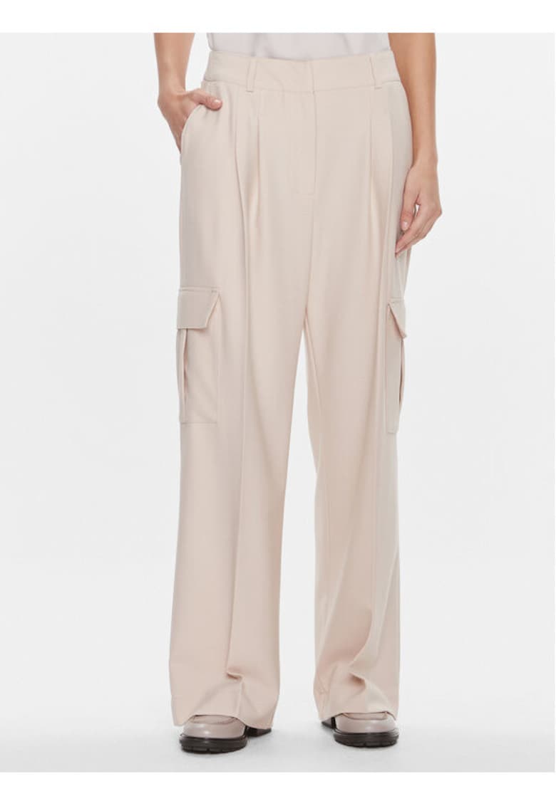 Pantaloni dama -  303541200 - Poliester reciclat - 36 EU - Bej