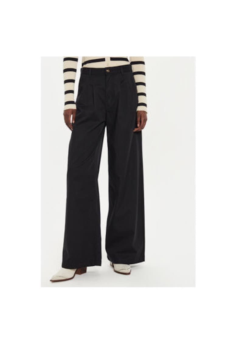 Pantaloni dama Levi S - Bumbac/Lyocell - Negru Pantaloni dama Levi S - Bumbac/Lyocell - Negru