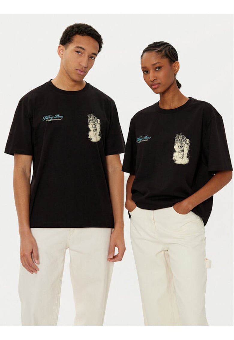 Tricou unisex - 305038630 - Bumbac organic - Negru