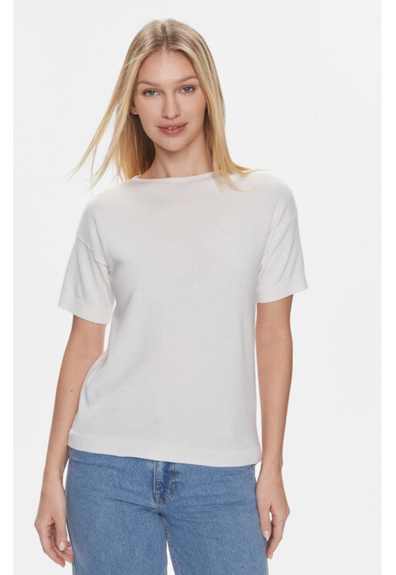 Tricou dama -  303812867 - Bumbac/Modal - Alb