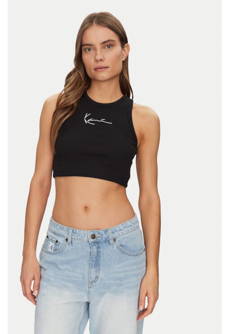 Tricou dama - 305293503 - Poliester - Negru