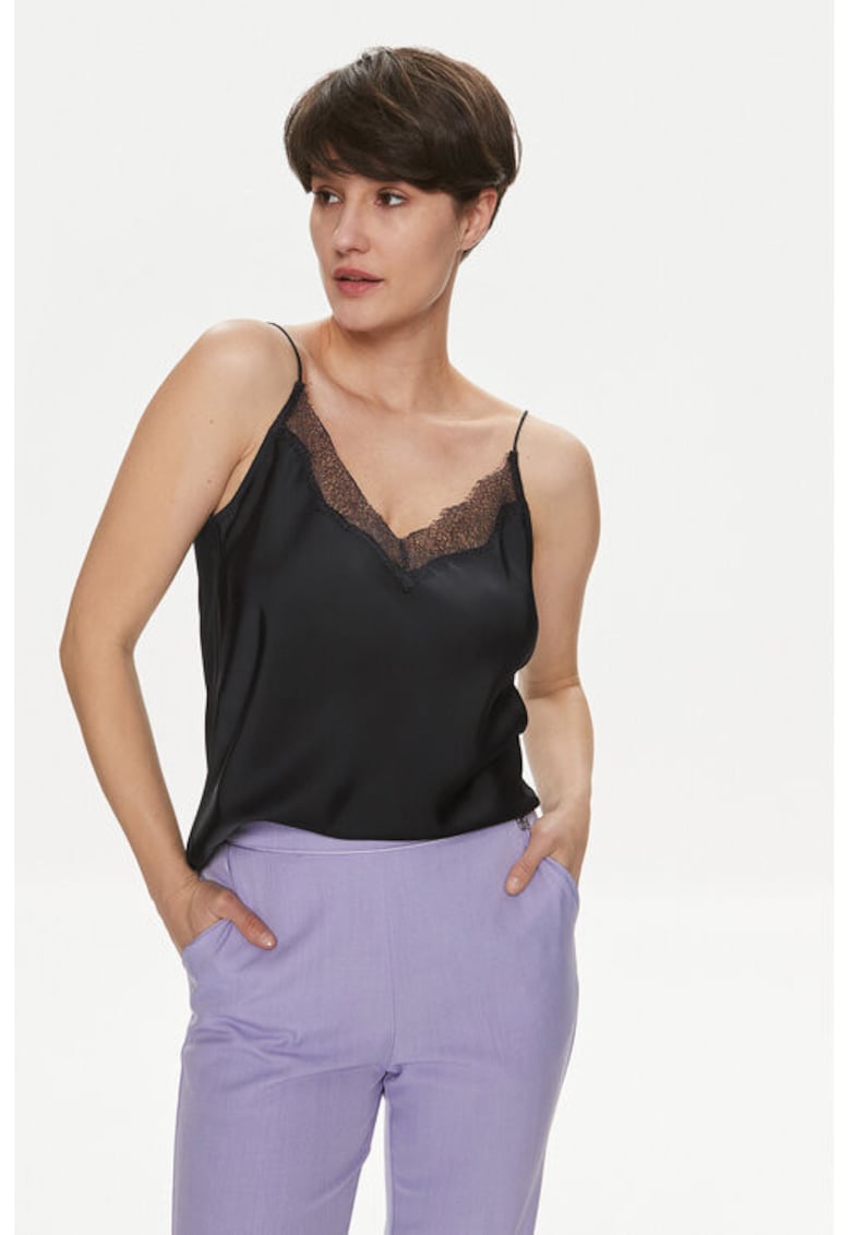 Tricou dama - 303931162 - Poliester - Negru