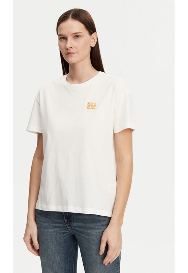 Tricou dama - 304884658 - Bumbac organic - Alb Tricou dama - 304884658 - Bumbac organic - Alb