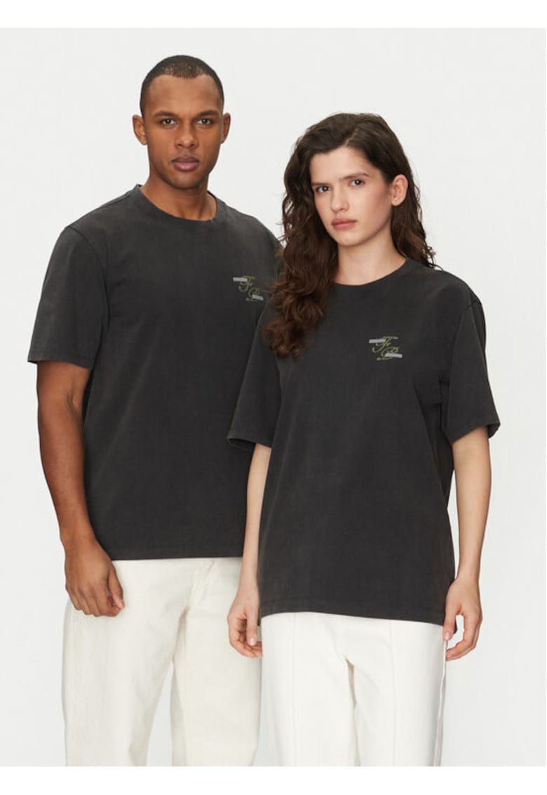 Tricou unisex - 305038623 - Bumbac organic - Gri