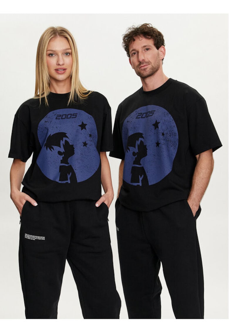 Tricou unisex - 304271625 - Bumbac - Negru Tricou unisex - 304271625 - Bumbac - Negru