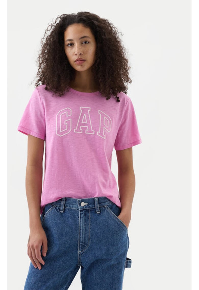 Tricou dama -  304144530 - Bumbac organic - Roz