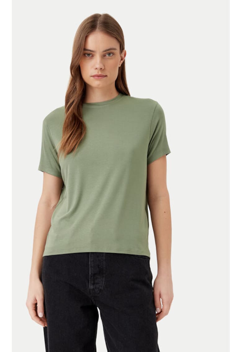 JdY Tricou dama - 304913228 - Viscoza - Verde - Verde