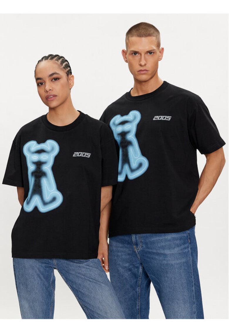 Tricou unisex - 304271601 - Bumbac - Negru Tricou unisex - 304271601 - Bumbac - Negru