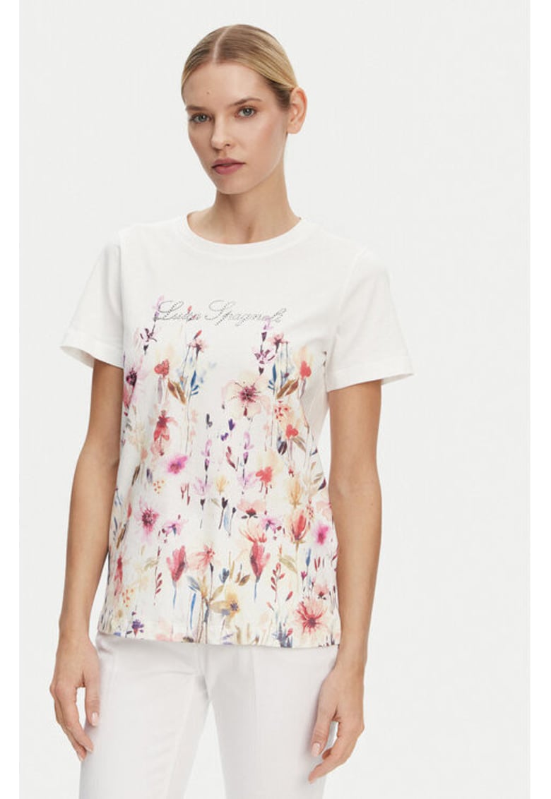 Tricou dama -  304968761 - Bumbac - Alb