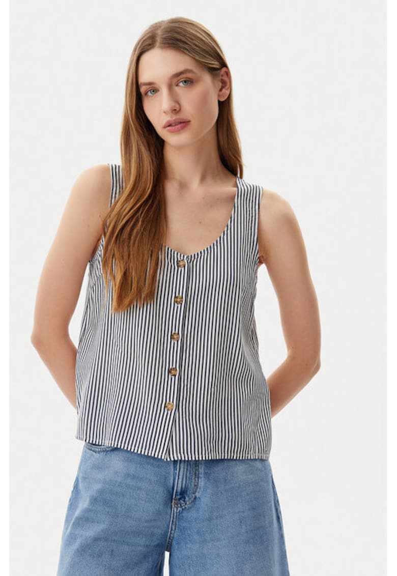 Tricou dama -  304951671 - Viscoza - Albastru