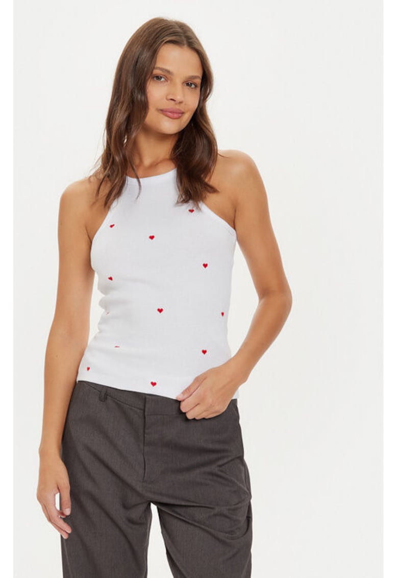 Tricou dama -  304736315 - Bumbac - Alb