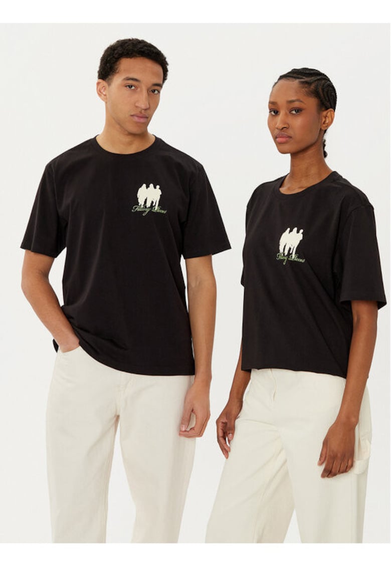 Tricou unisex - 305038708 - Bumbac organic - Negru