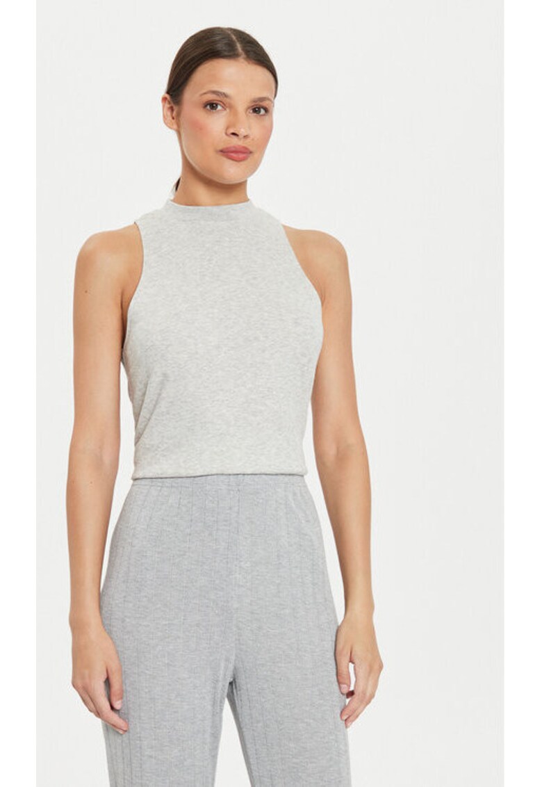 Tricou dama -  303927363 - Viscoza/Poliester - Gri