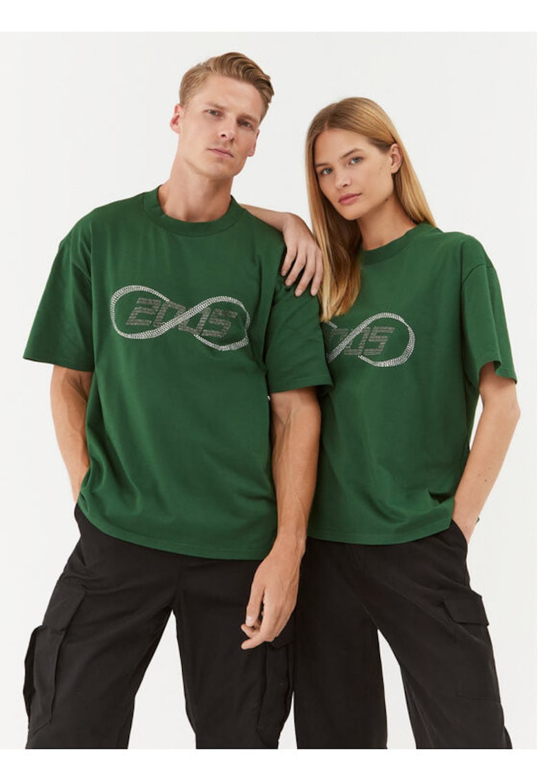 Tricou unisex - 303493899 - Bumbac - XL INTL - Verde
