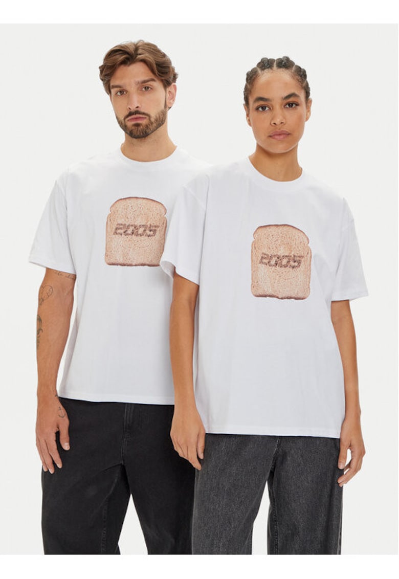 Tricou unisex - 304271649 - Bumbac - Alb Tricou unisex - 304271649 - Bumbac - Alb