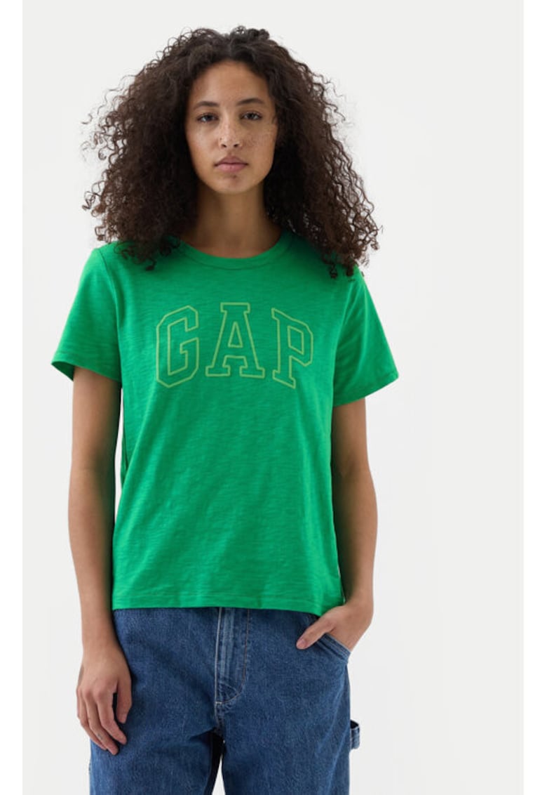 Tricou dama -  304144547 - Bumbac organic - Verde