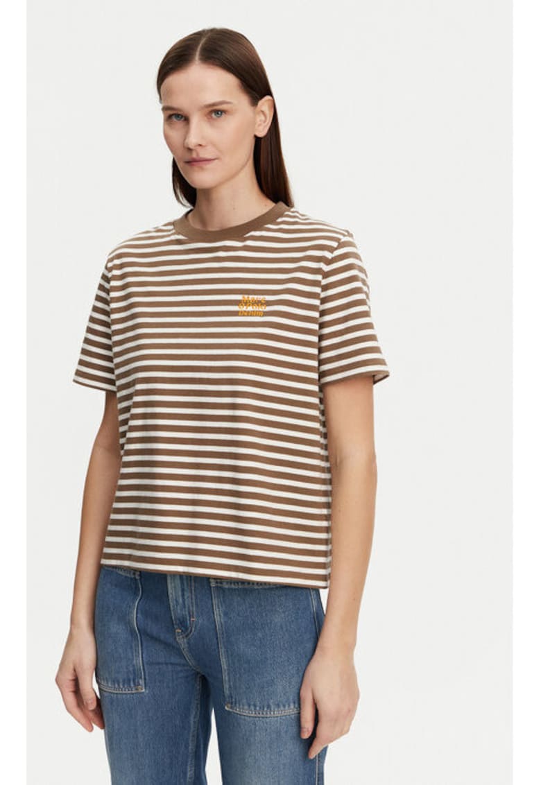 Tricou dama - 304884719 - Bumbac organic - Maro Tricou dama - 304884719 - Bumbac organic - Maro