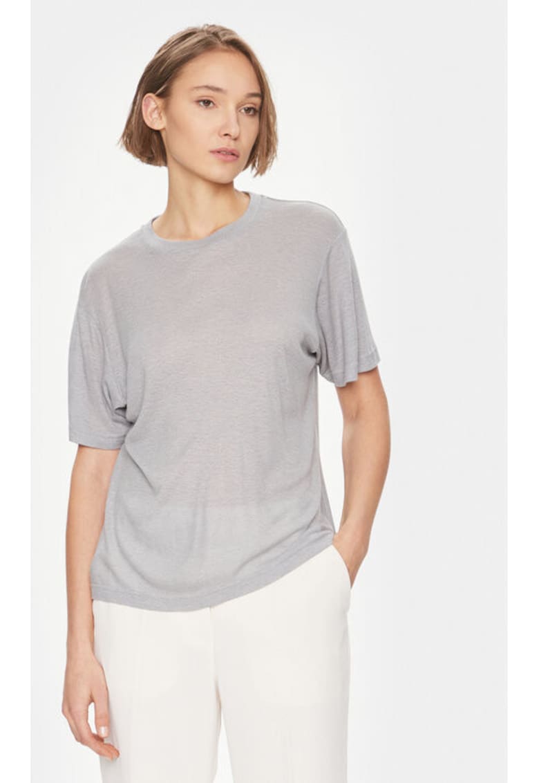 Tricou dama -  304007781 - Bumbac/Lana - XS INTL - Gri Tricou dama -  304007781 - Bumbac/Lana - XS INTL - Gri