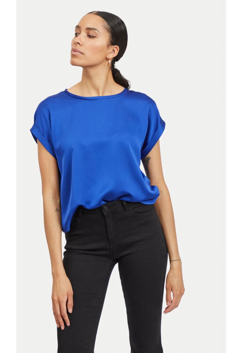 Tricou dama - 304902789 - Poliester reciclat - Albastru Tricou dama - 304902789 - Poliester reciclat - Albastru