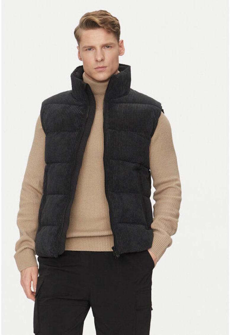 Vesta barbati -  304215292 - Poliester - Negru