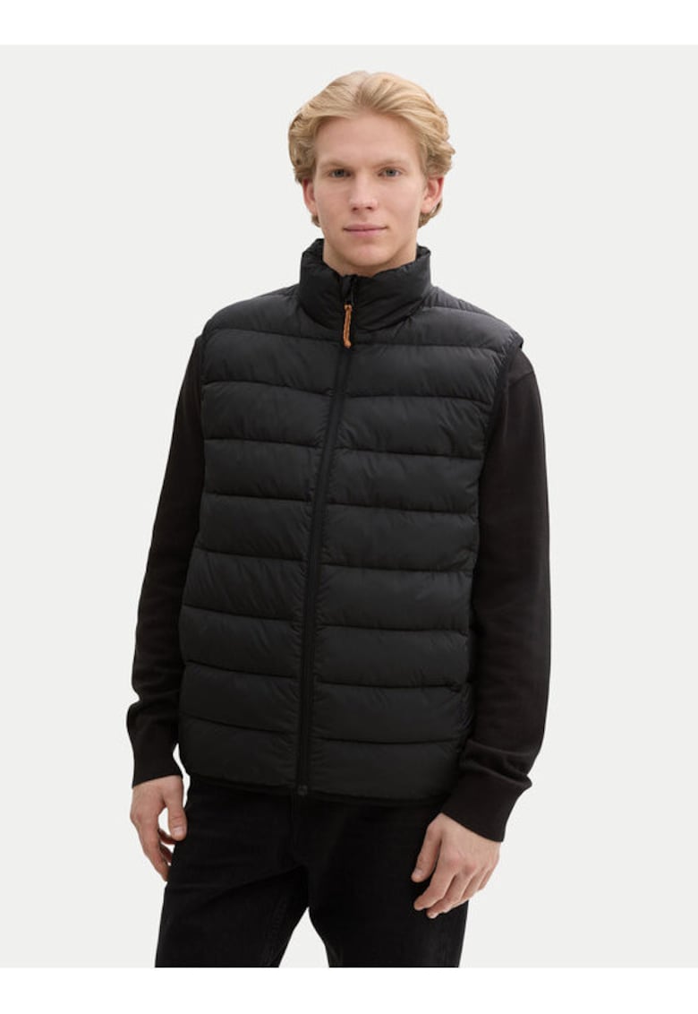 Vesta barbati - 304544804 - Poliester reciclat/Poliester - Negru