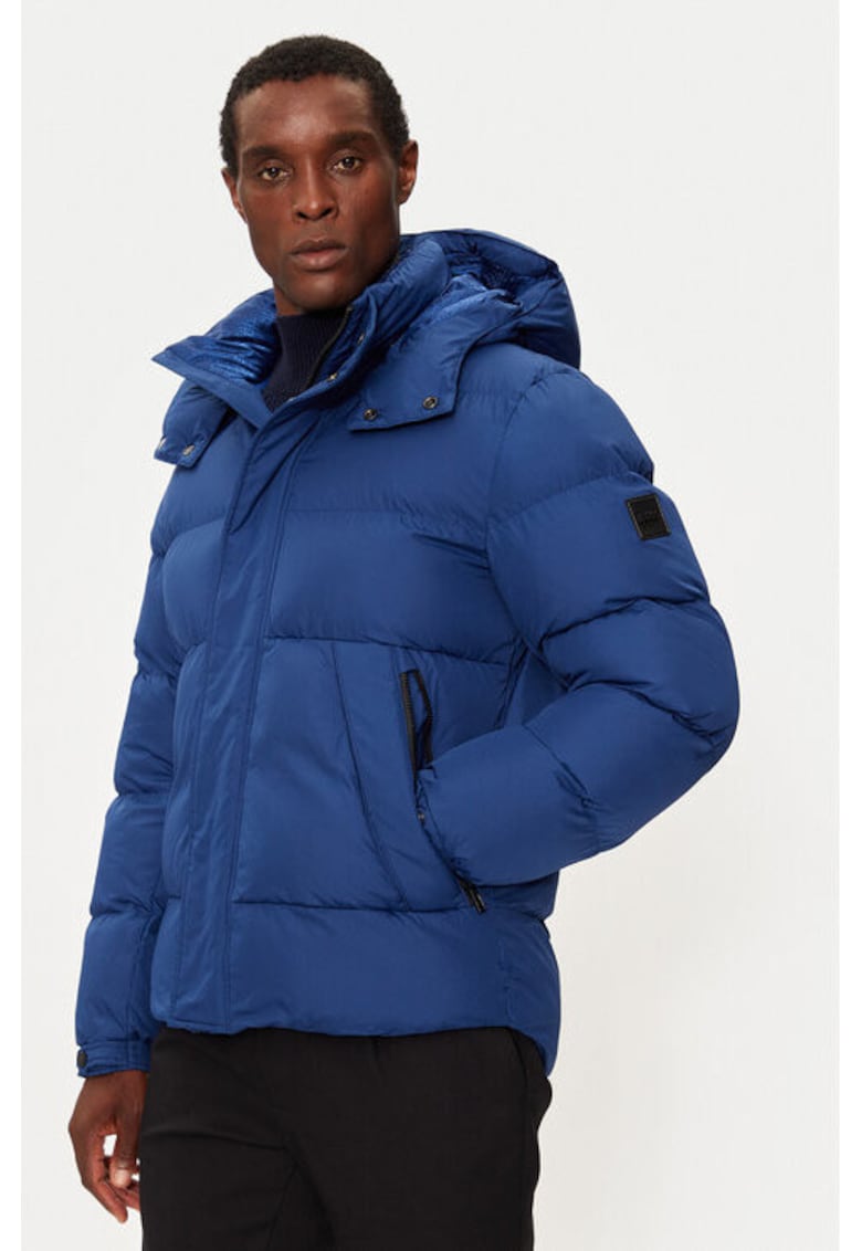 Geaca barbati - 304238550 - Poliester - Albastru Geaca barbati - 304238550 - Poliester - Albastru